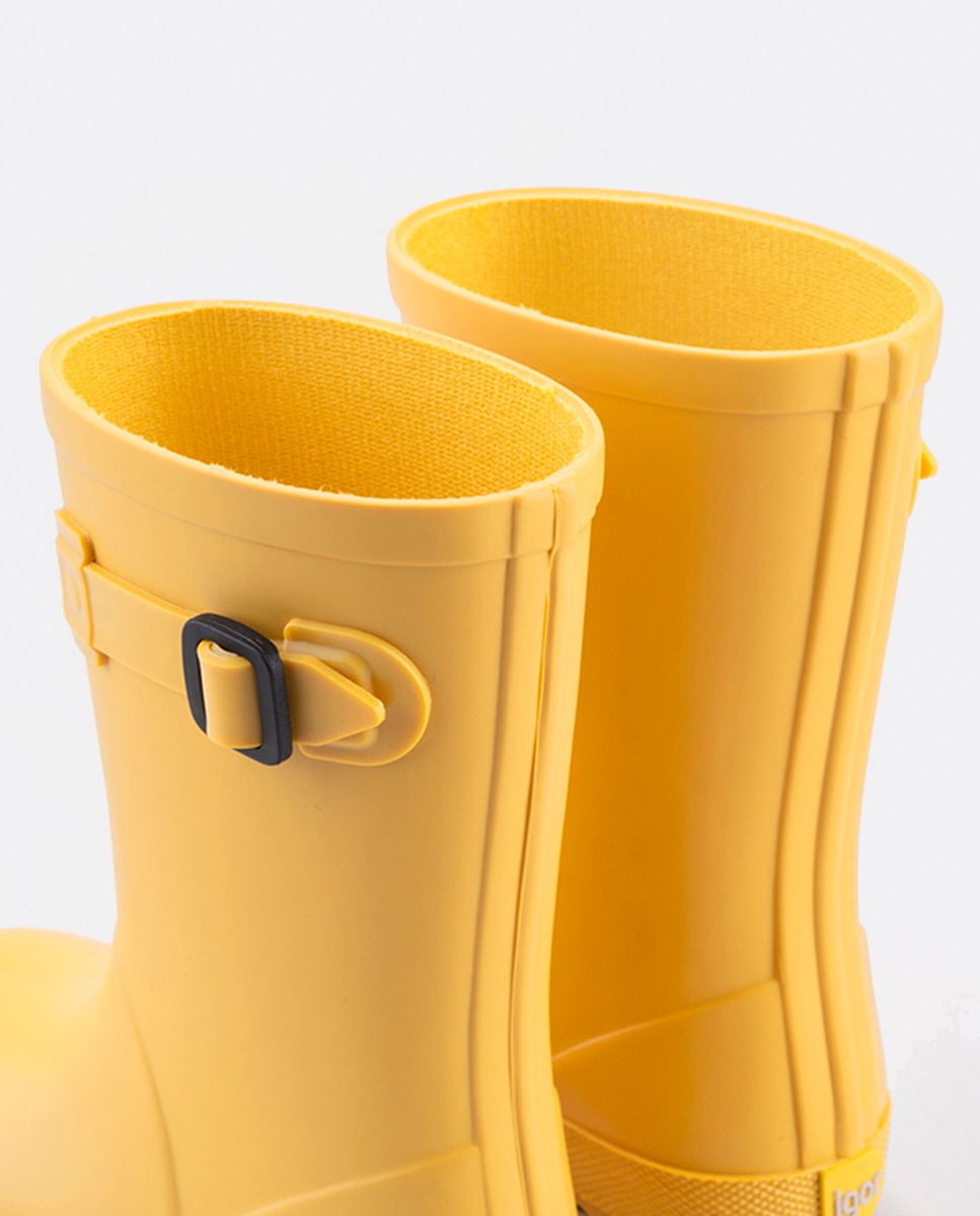 Imagen 3 de Botas de agua monocolor con acabado mate - Igor - Amarillo Amarillo