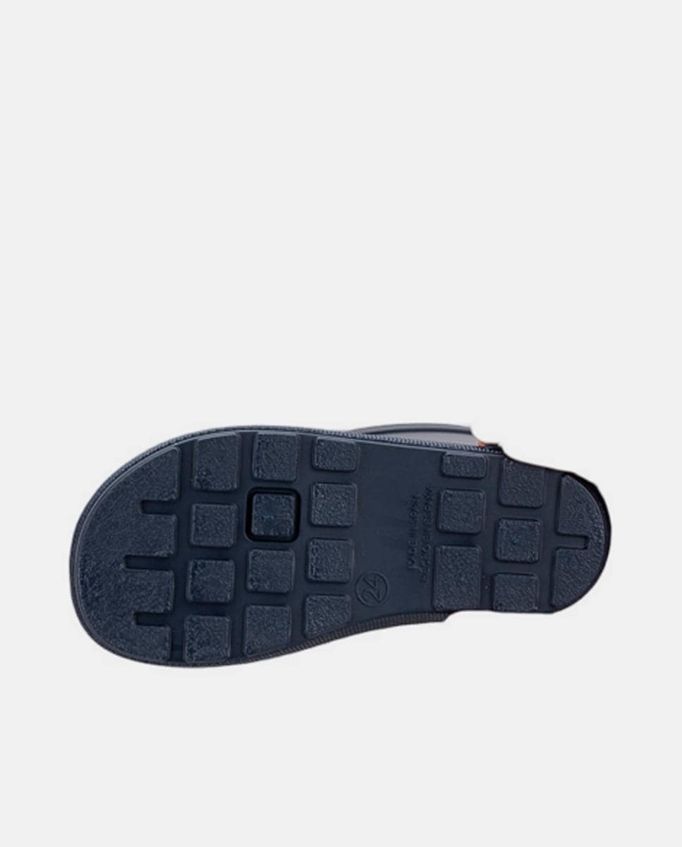 Galochas Monocolor de Conceito Barefoot Medium com Acabamento Mate Azul-marinho-3