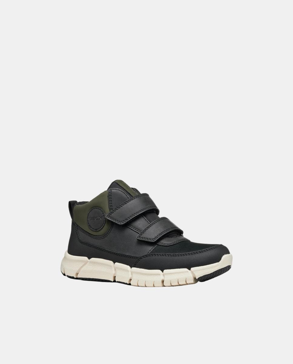 Botins com duplo velcro Castanho-claro-2