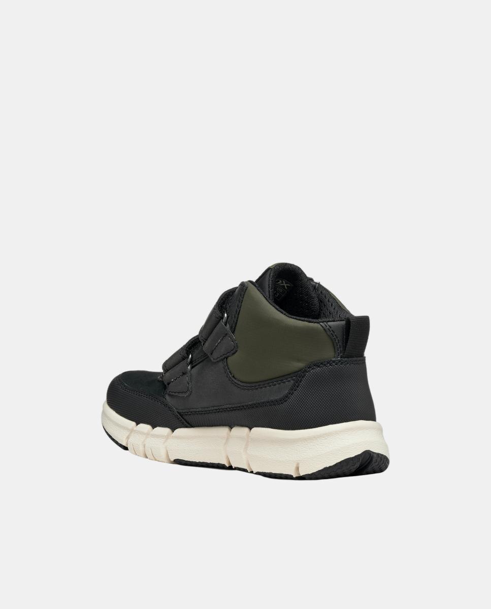 Botins com duplo velcro Castanho-claro-3