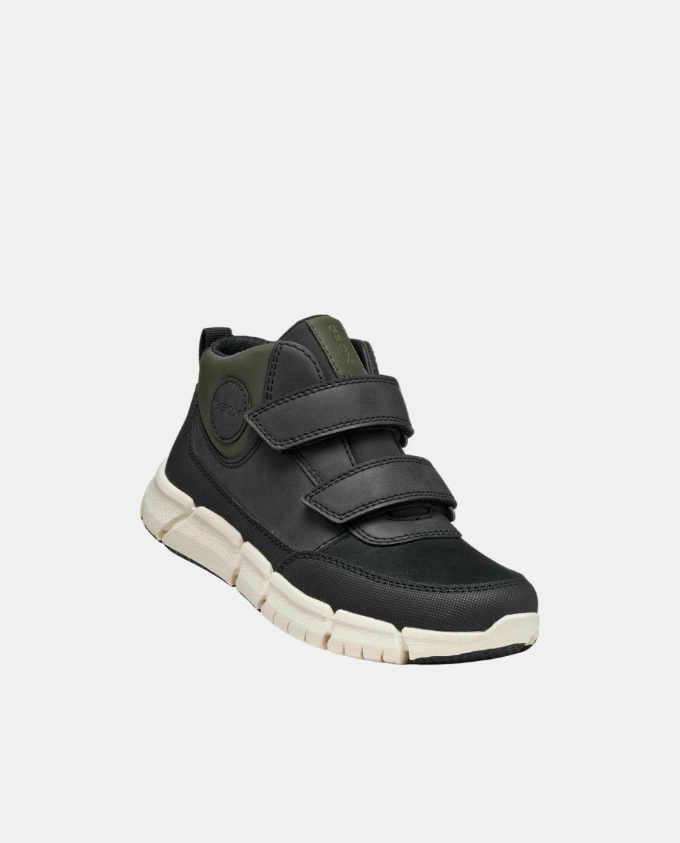 Botins com duplo velcro Castanho-claro-4