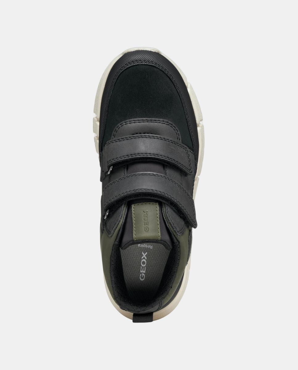 Botins com duplo velcro Castanho-claro-5