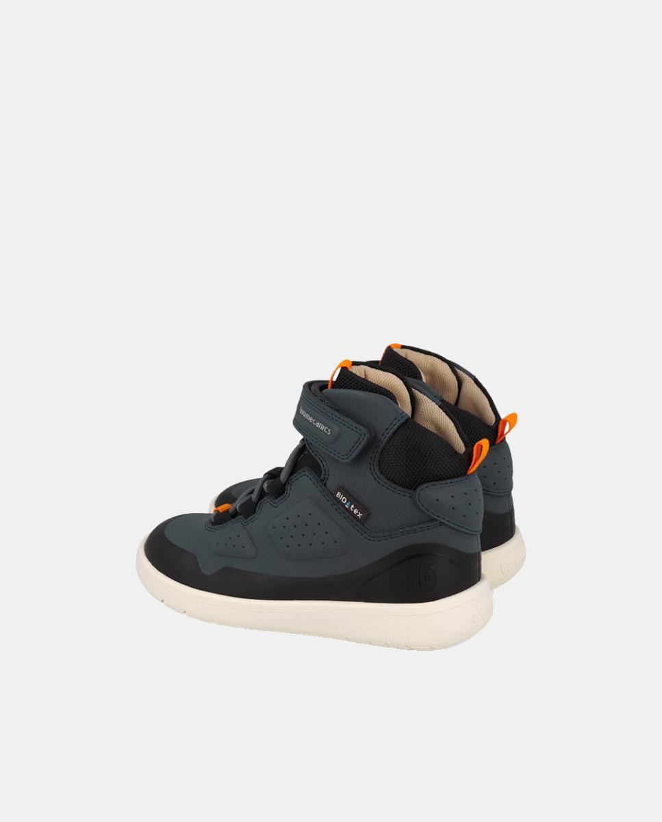 Botines barefoot para niño con puntera redonda - Biomecanics - Azul marino Azul marino-3