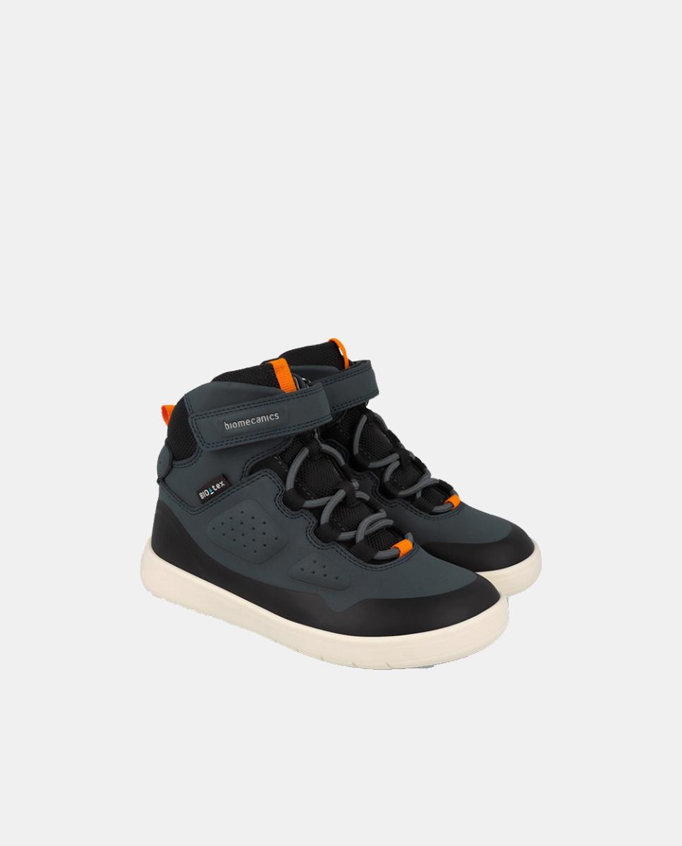 Botines barefoot para niño con puntera redonda - Biomecanics - Azul marino Azul marino-5