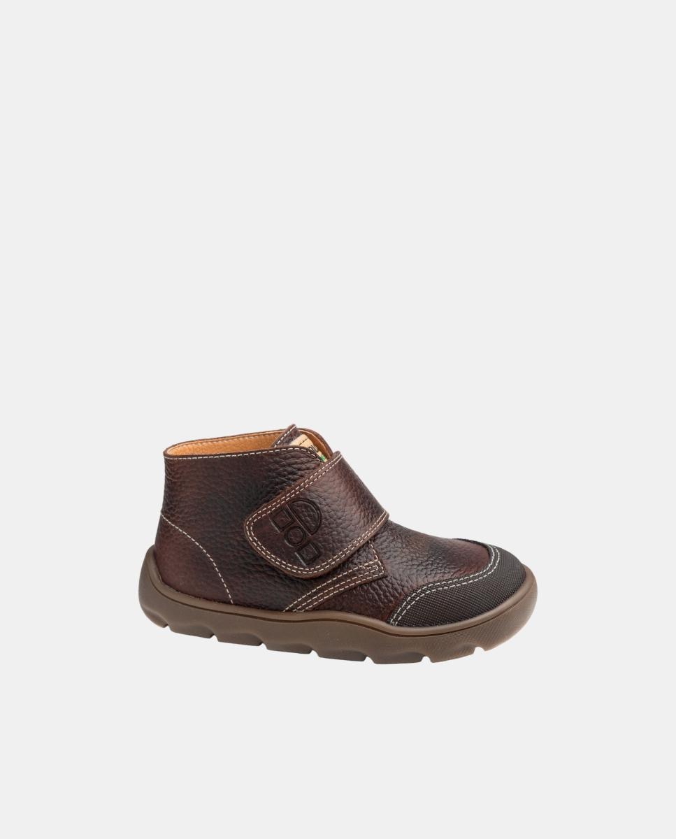 Botas com Fecho Aderente Pablosky Castanho-2