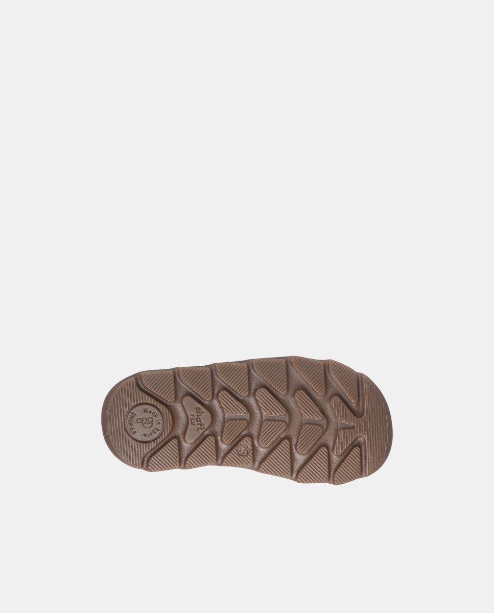 Botas com Fecho Aderente Pablosky Castanho-9