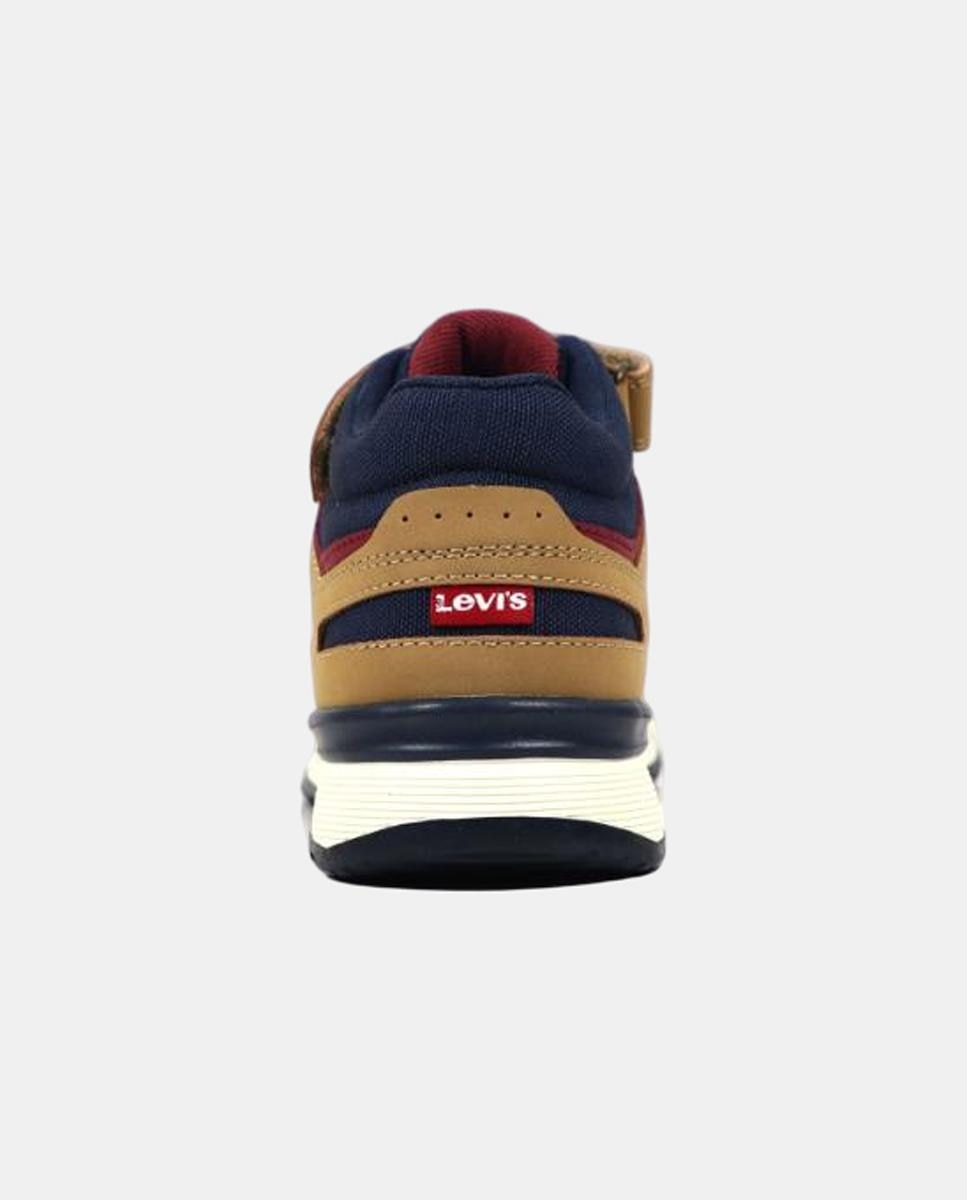 Bota com elástico e velcro Levi's kidswear Amarelo Camel-2