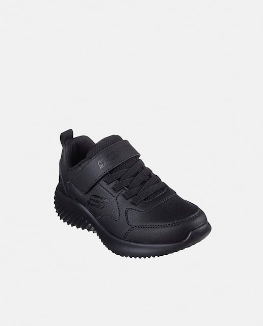 Imagen 0 de Zapatillas Bounder de niños tipo running bajas con cierre adherente y elásticos