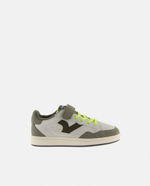 Imagem 0 de Sapatilhas Desportivas com Peças Coloridas em Contraste e Tira Aderente