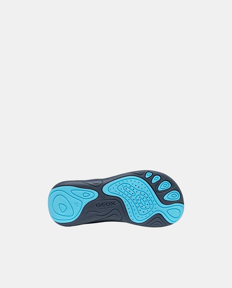Sapatilhas infantil barefoot Geox Verde-militar-6