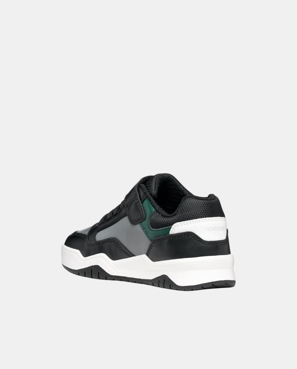 Sapatilhas de Estilo Urbano com Velcro Geox Preto-3