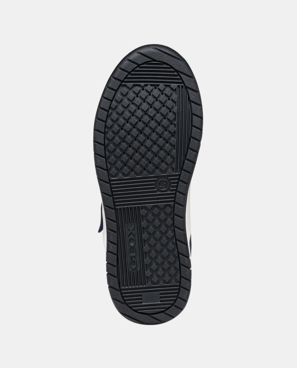 Sapatilhas de criança estilo urbano com velcro Geox Azul Céu-6