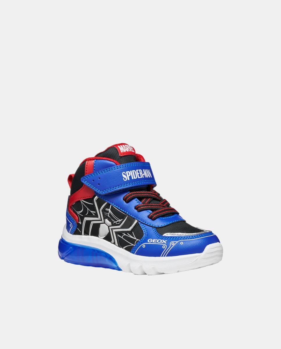 Sapatilhas de Corte Médio da Linha Homem-Aranha Geox Multicolor-2