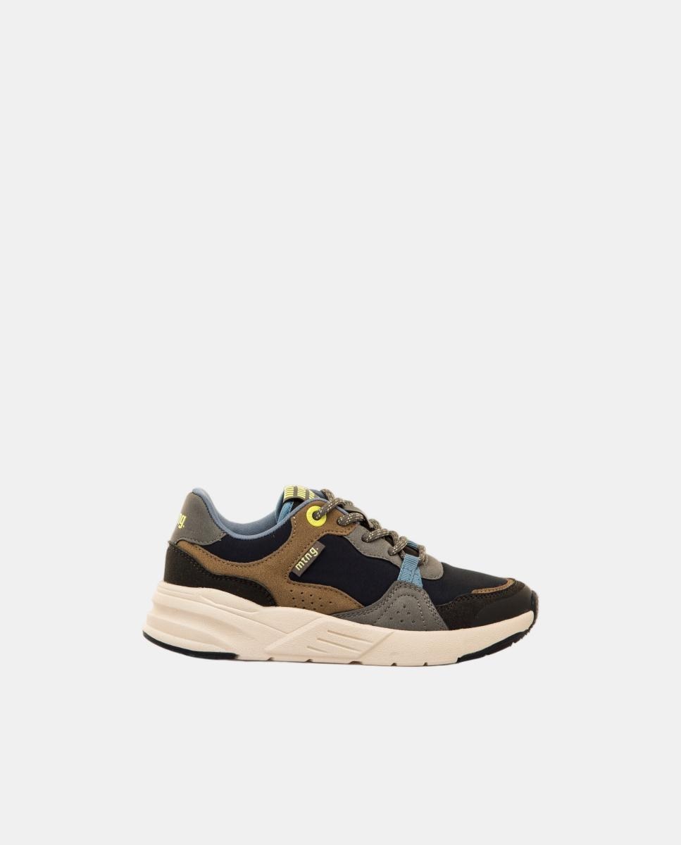 Zapatillas deportivas para niño de la marca Mtng - Mustang - Gris Gris-1