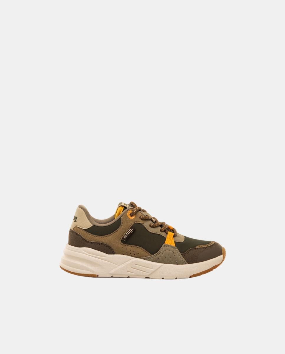 Zapatillas para niño de la marca Mtng - Mustang - Marrón Marrón-1