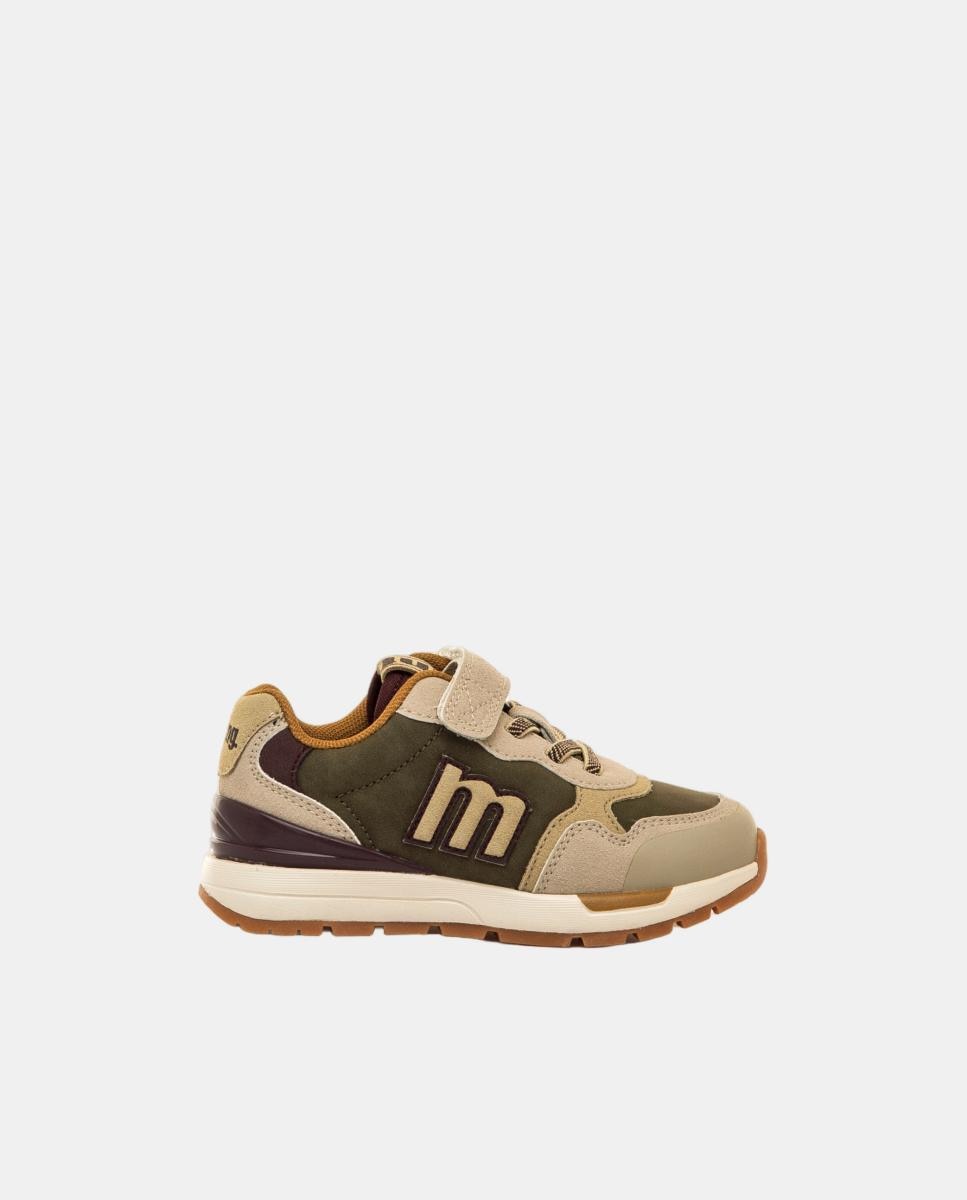 Imagen 0 de Zapatillas de estilo deportivo casual para niño Blanco roto