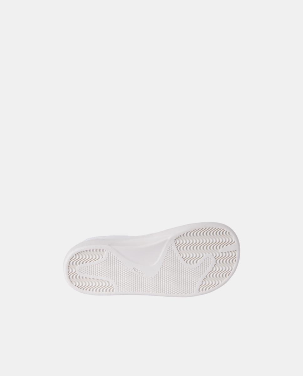 Sapatilhas em pele e sola rasa sem drop KOOPS Branco-7