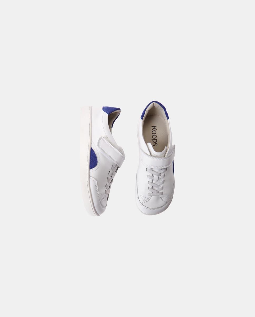 Sapatilhas em suede e sola rasa sem drop KOOPS Azuis-5