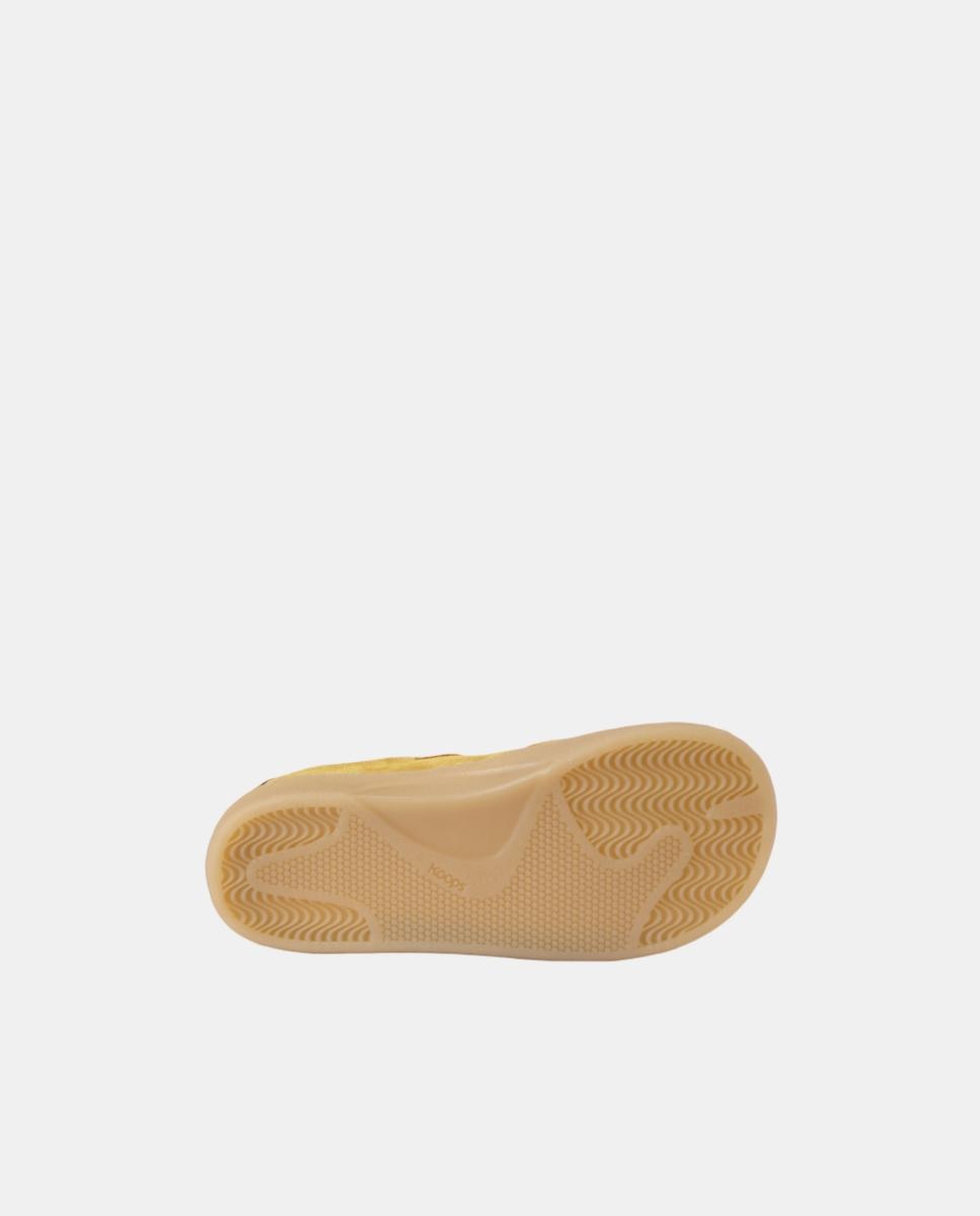 Sapatilhas em suede e sola rasa sem drop KOOPS Amarelo-7