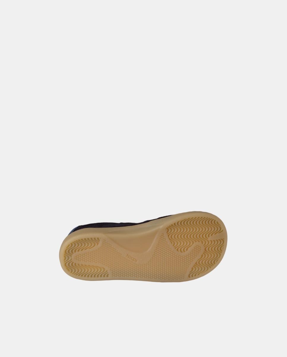 Sapatilhas em suede e sola rasa sem drop KOOPS Azul-escuro-7