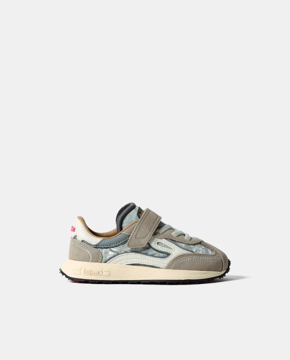 Imagem 0 de Sapatilhas baixas lejan melrose  em nylon com velcro