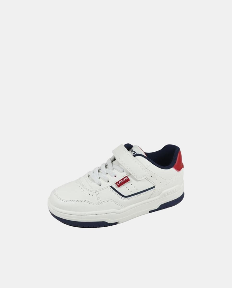 Sapatilhas baixas  com elástico e velcro Levi's kidswear Branco-4