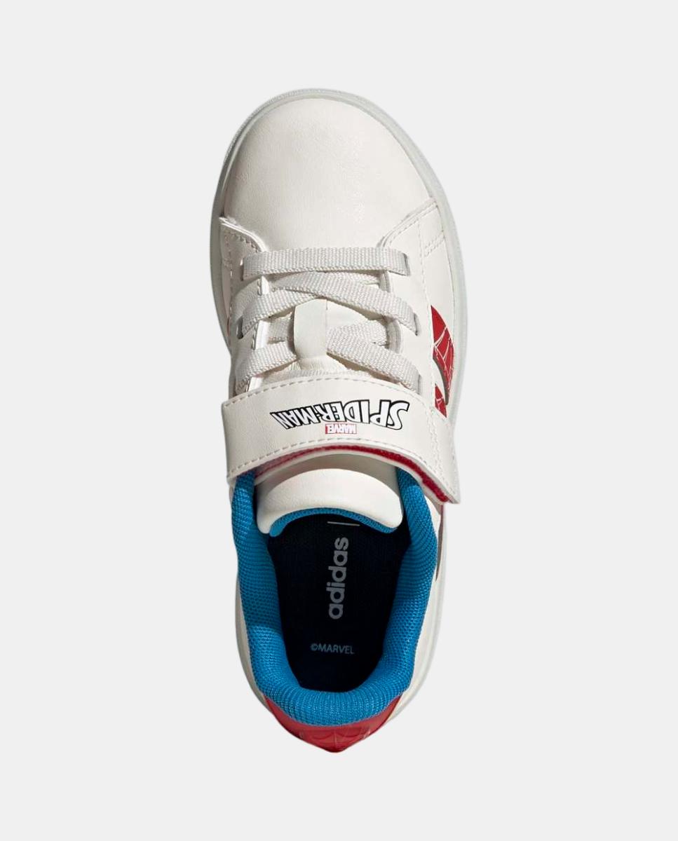 Sapatilhas Grand Court Spider-Man El K adidas Branco-2