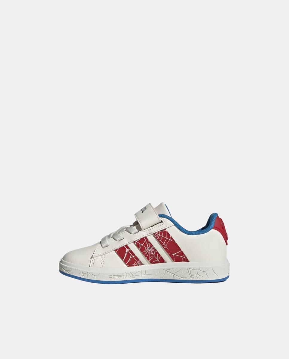 Sapatilhas Grand Court Spider-Man El K adidas Branco-4