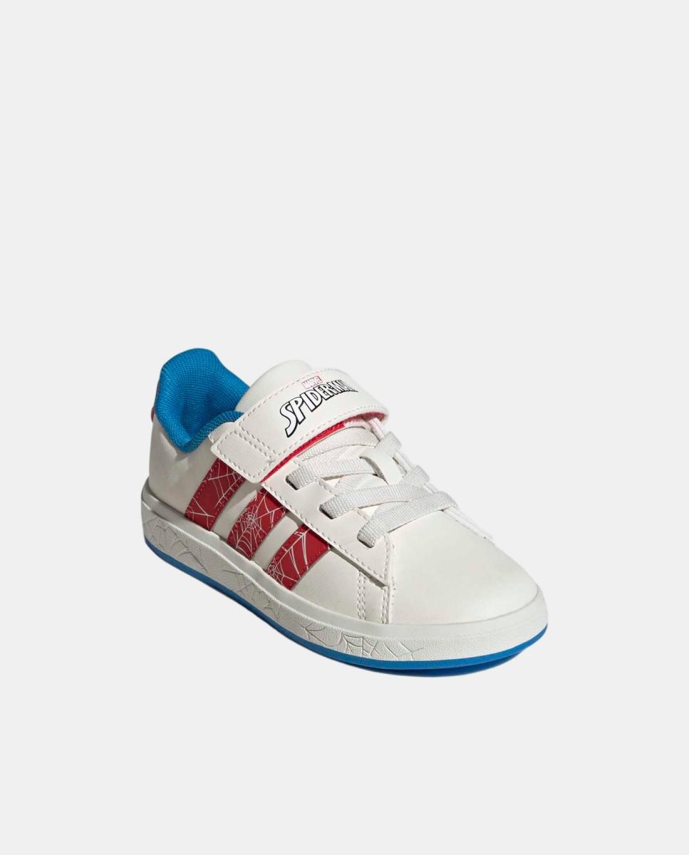 Sapatilhas Grand Court Spider-Man El K adidas Branco-5