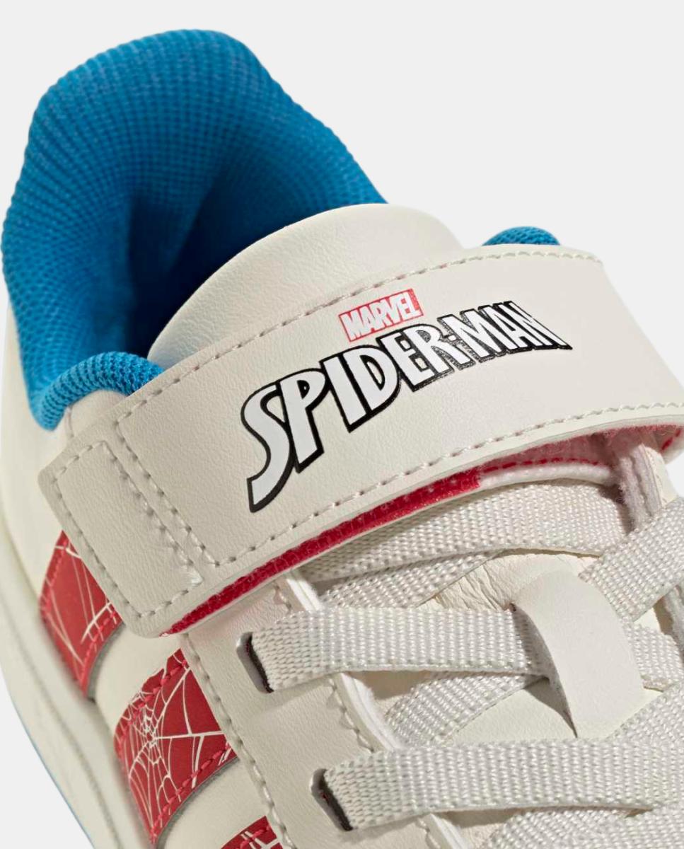 Sapatilhas Grand Court Spider-Man El K adidas Branco-7