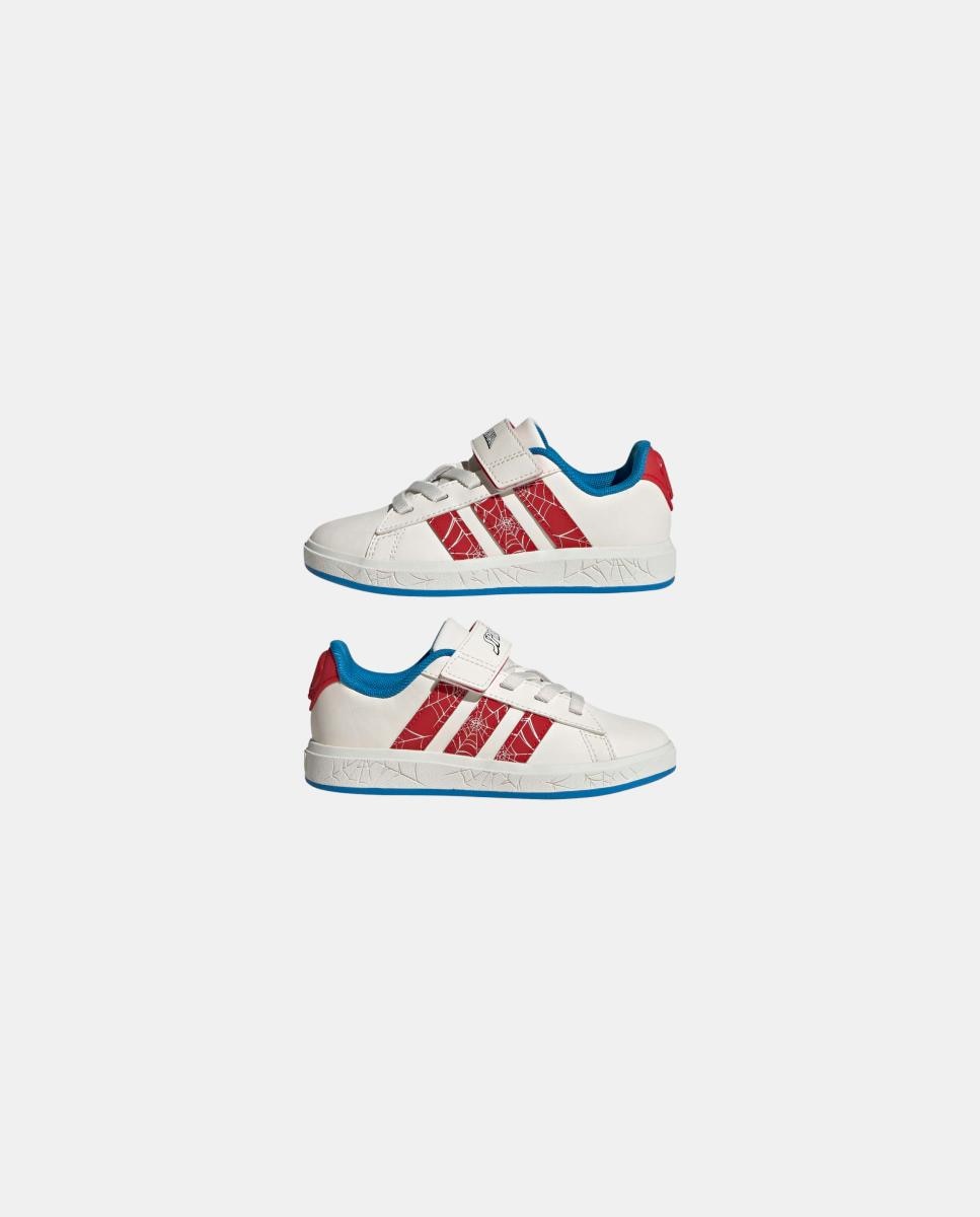 Sapatilhas Grand Court Spider-Man El K adidas Branco-9
