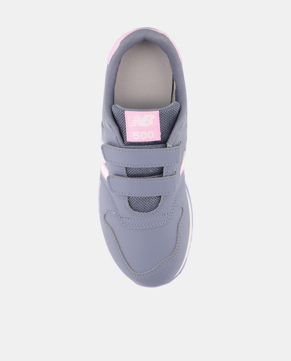 Sapatilhas Casual 500 de Criança com Velcro - Cinzento Cinzento-3