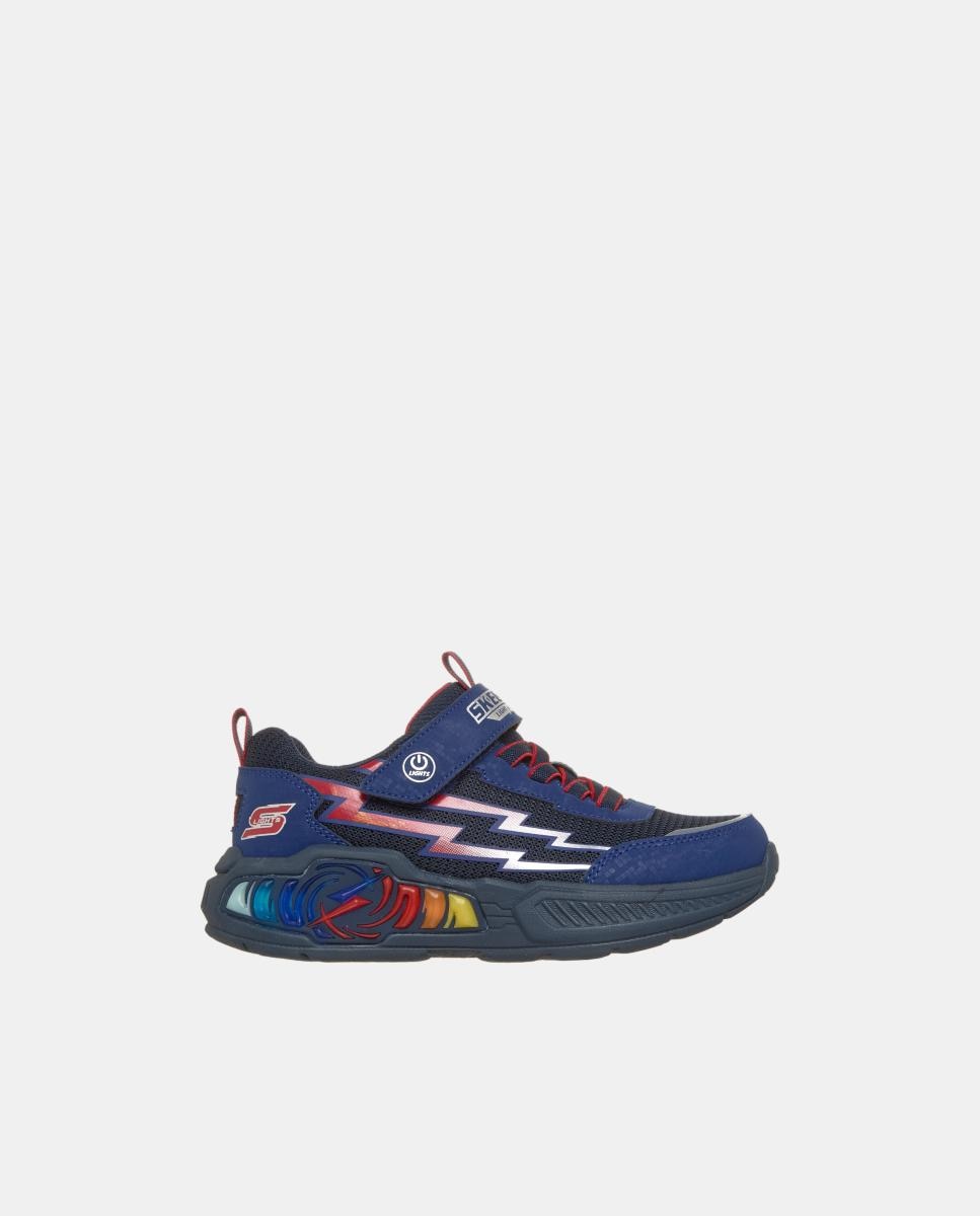 Zapatilla de niño sport con luces - Skechers - Azul oscuro Azul oscuro-1
