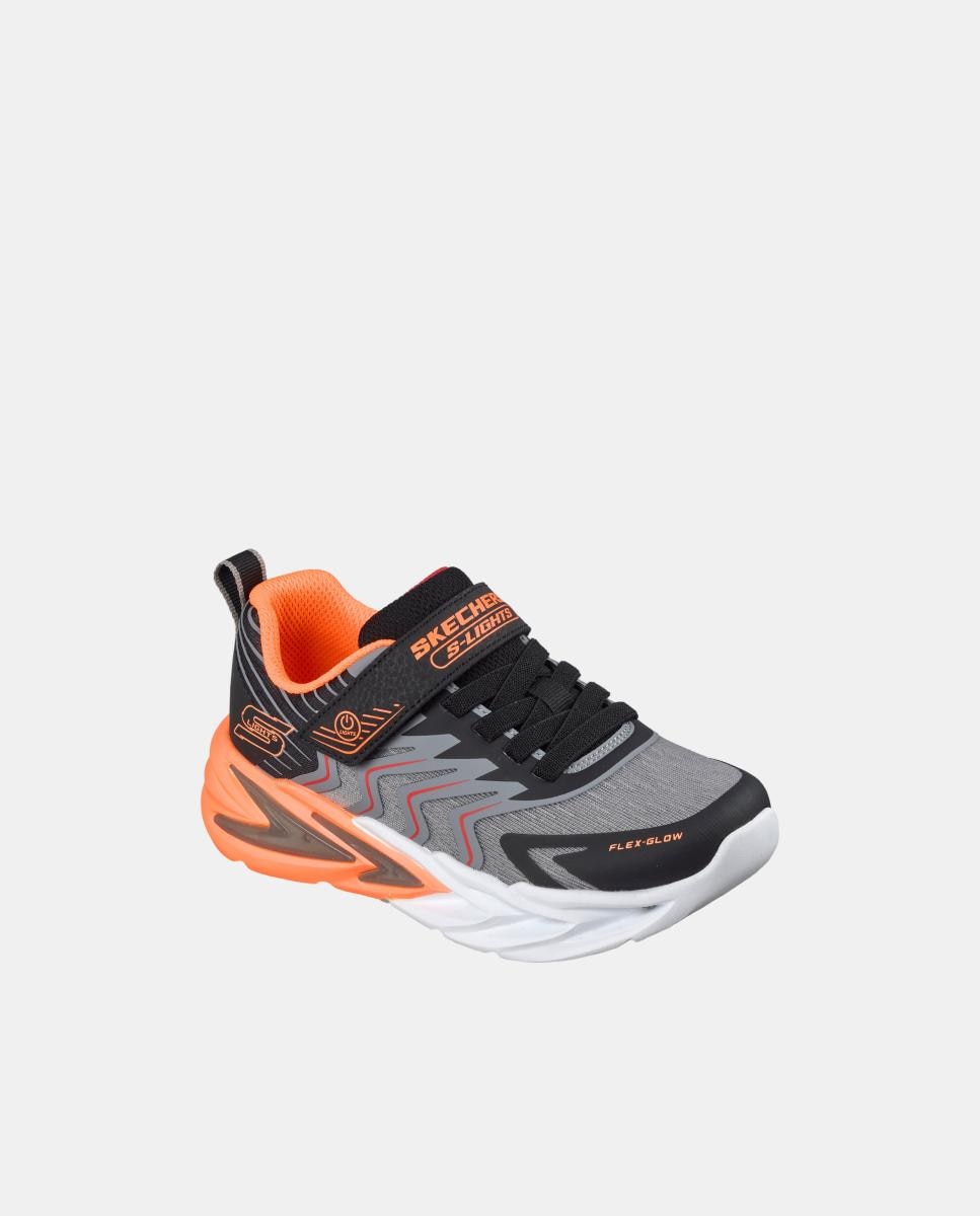 Sapatilhas Desportivas com Luzes Skechers Cinzento-claro-2