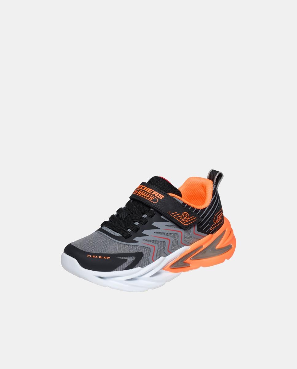 Sapatilhas Desportivas com Luzes Skechers Cinzento-claro-3