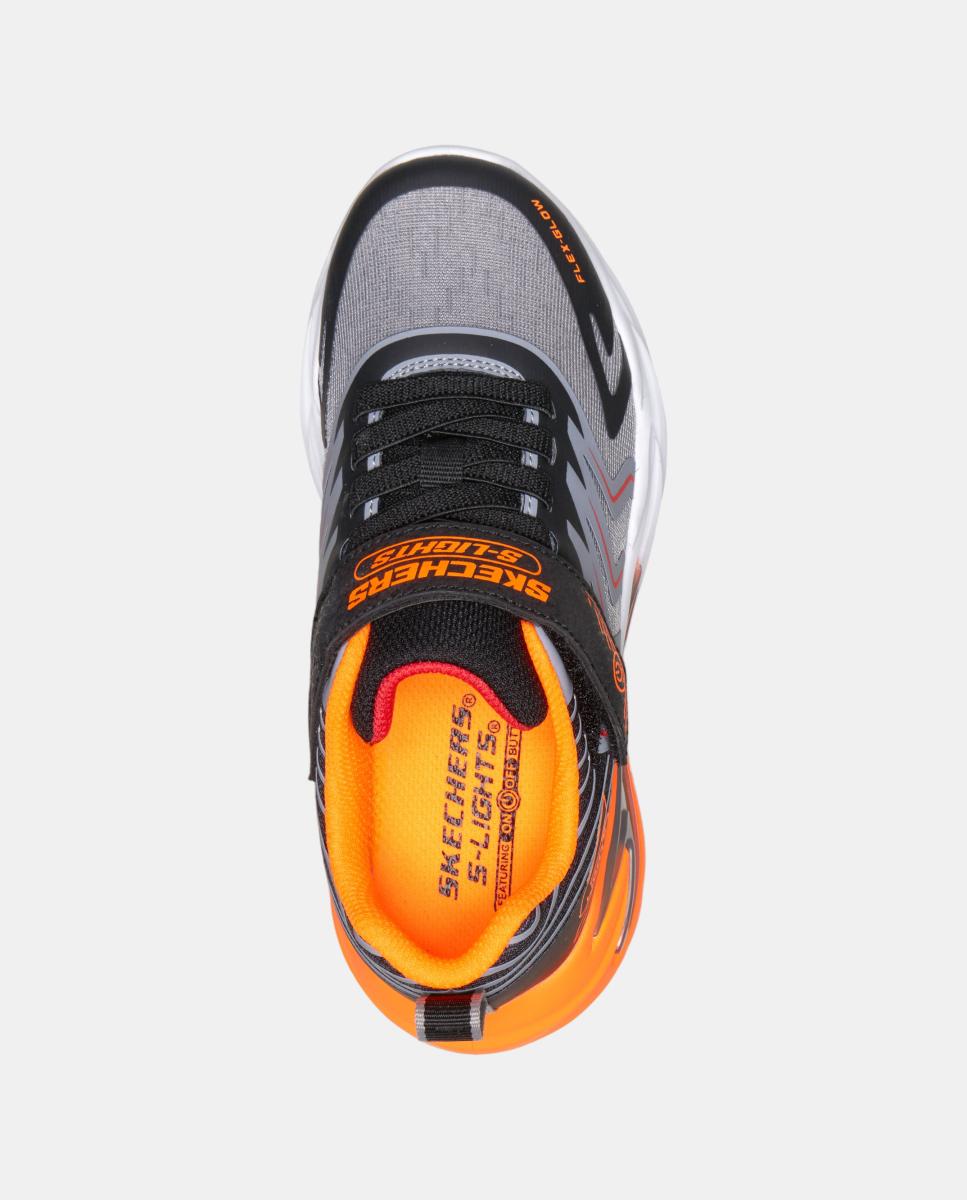 Sapatilhas Desportivas com Luzes Skechers Cinzento-claro-4