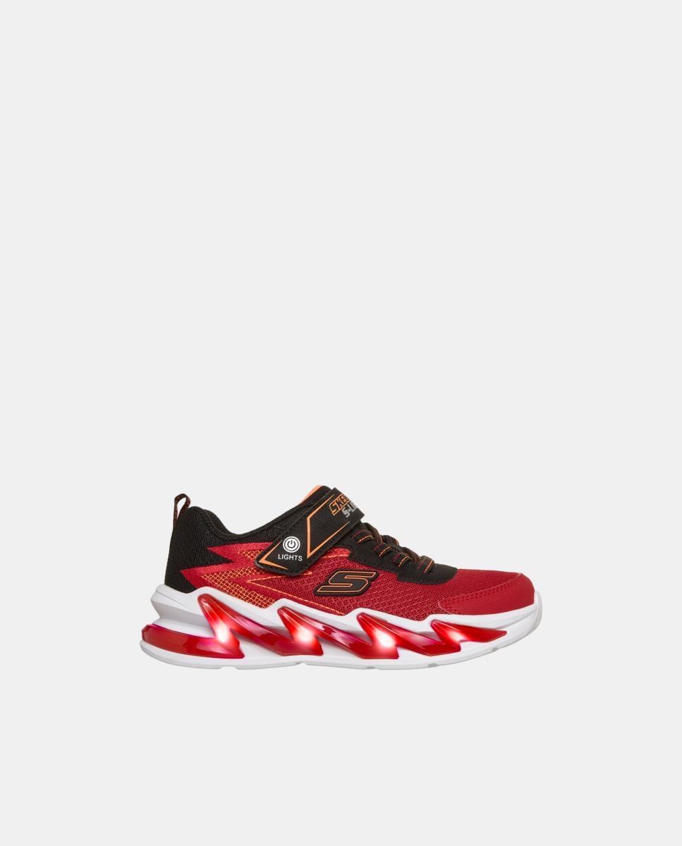 Zapatilla de niño sport con luces - Skechers - Rojo Rojo-1