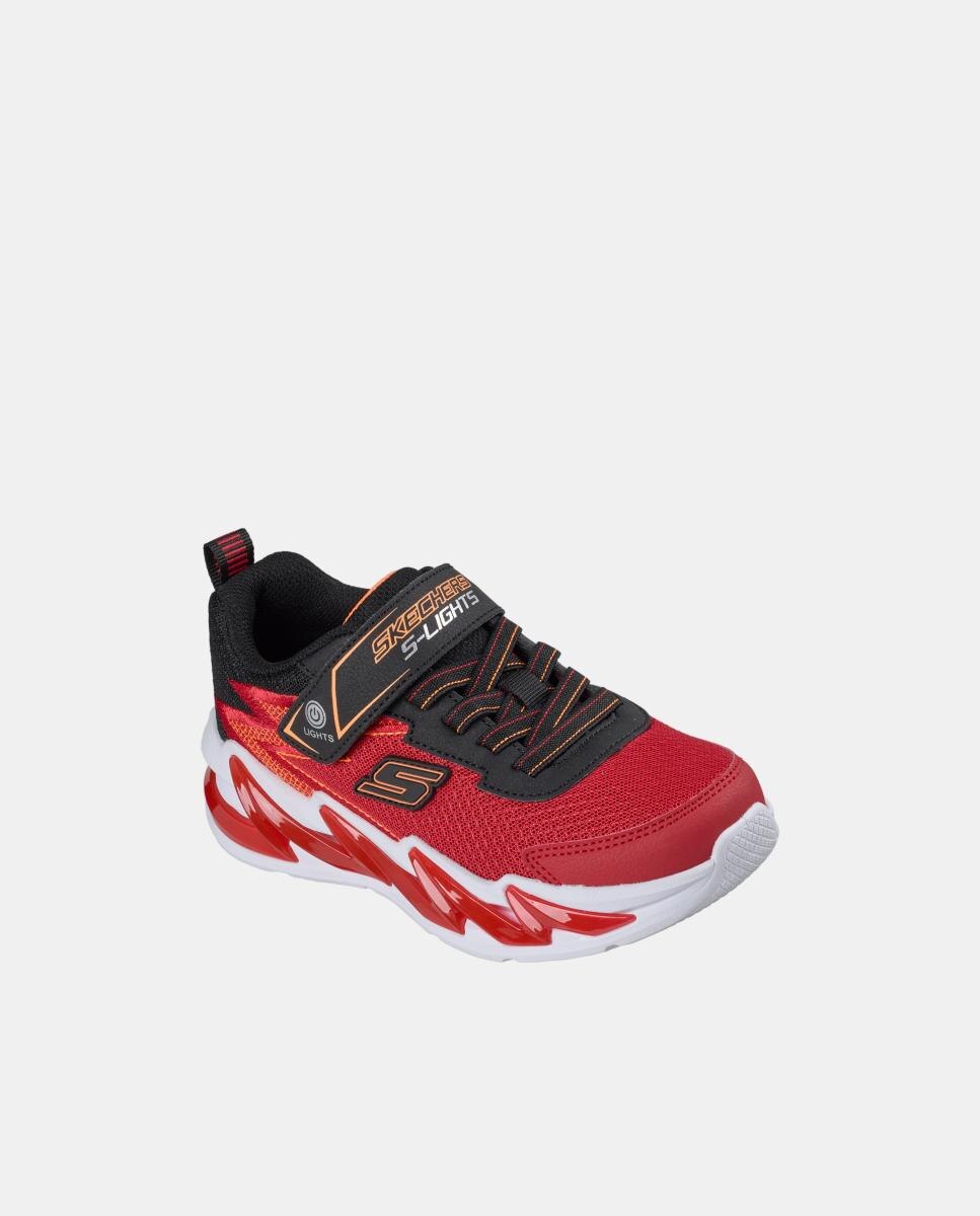Zapatilla de niño sport con luces - Skechers - Rojo Rojo-2