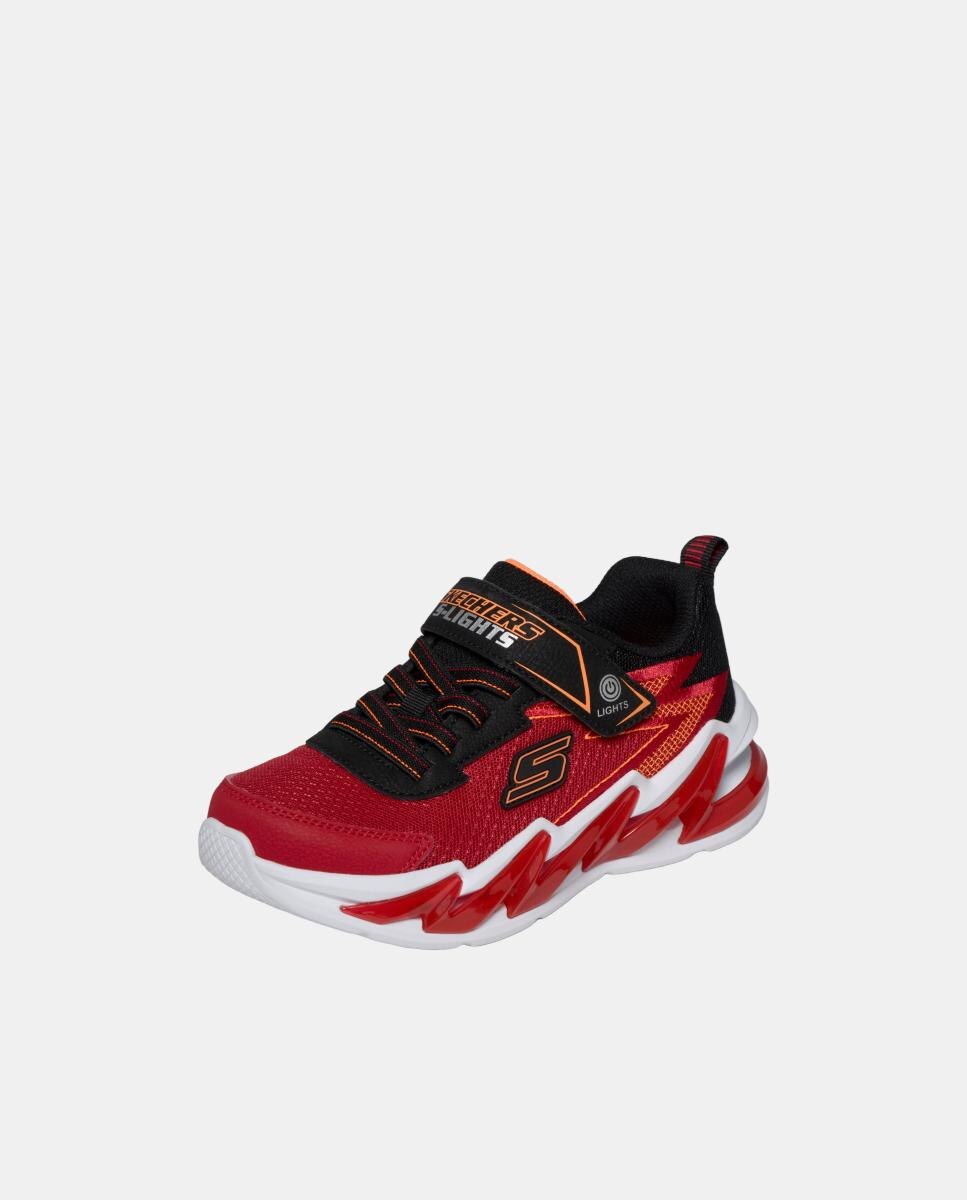 Zapatilla de niño sport con luces - Skechers - Rojo Rojo-3