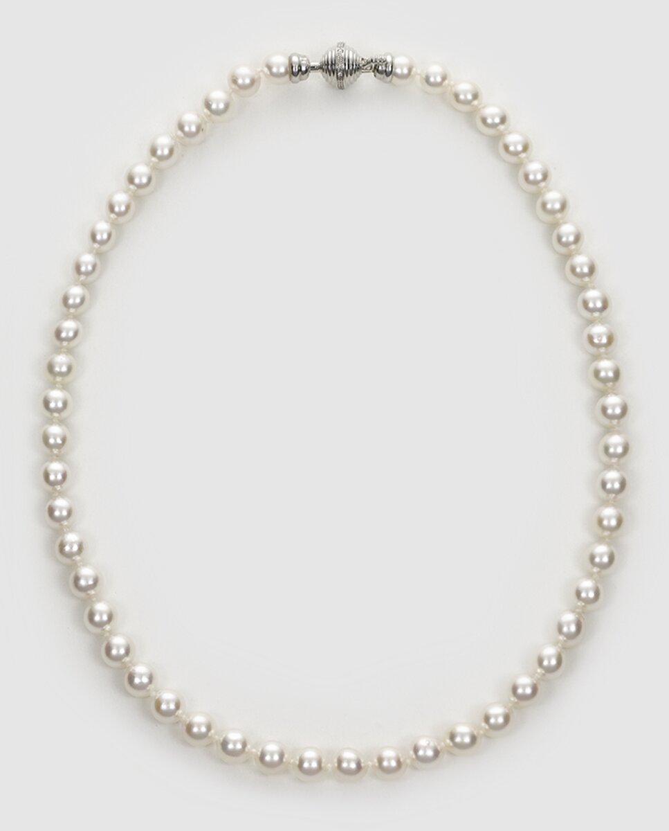 Collar mujer oro - El Corte Inglés - Blanco Blanco-1