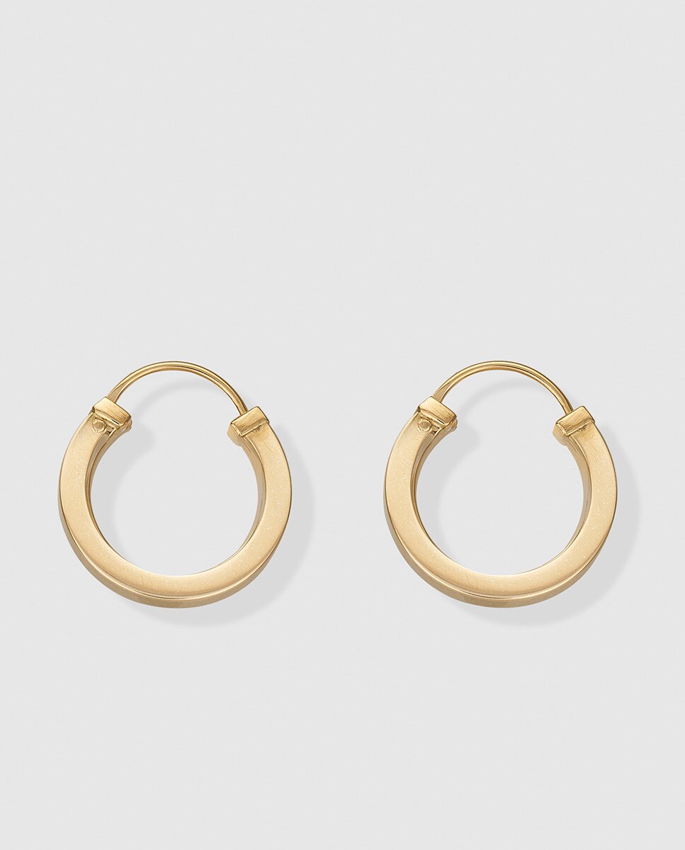 Imagen 0 de Pendientes de aro en oro El Corte Inglés Oro