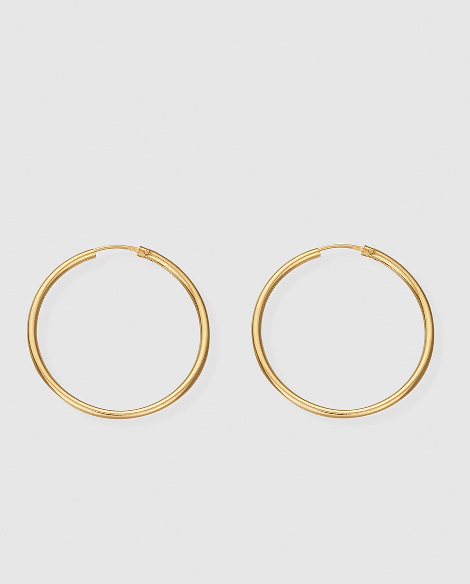 Imagen 1 de Pendientes de aro en oro El Corte Inglés - Oro Oro