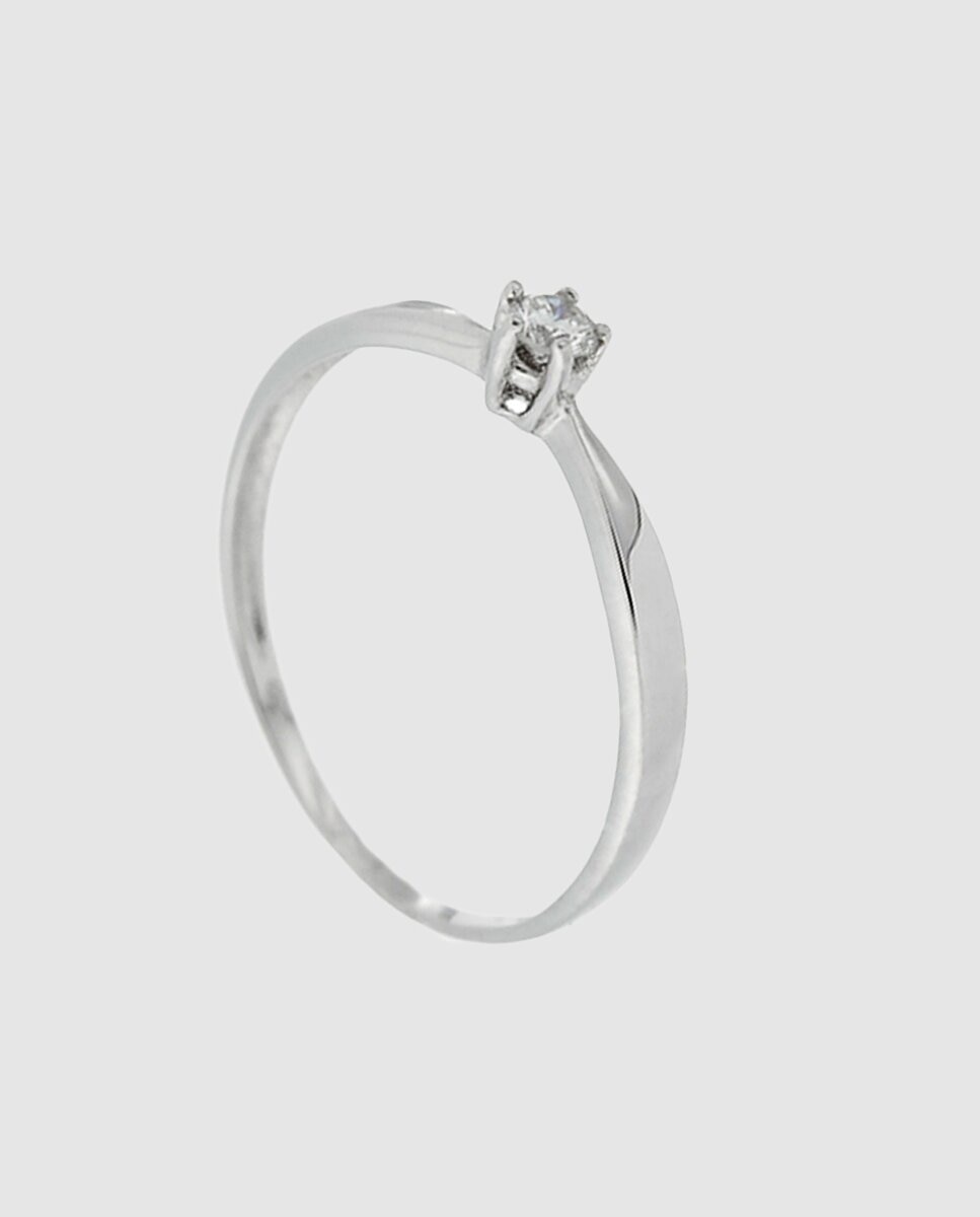 El Corte Inglés - Anillo solitario de mujer El Corte Inglés.