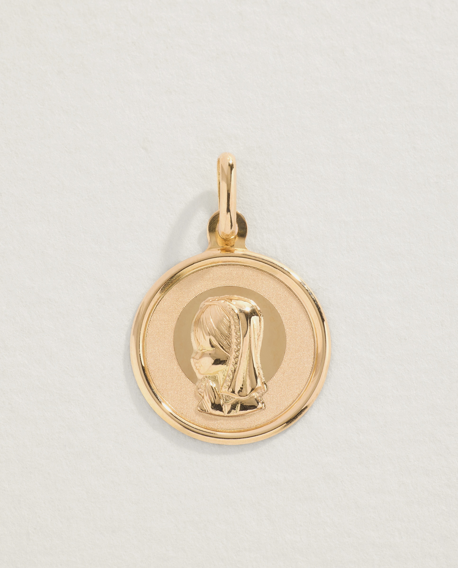 Medalla Virgen Niña - El Corte Inglés - Oro Oro-1