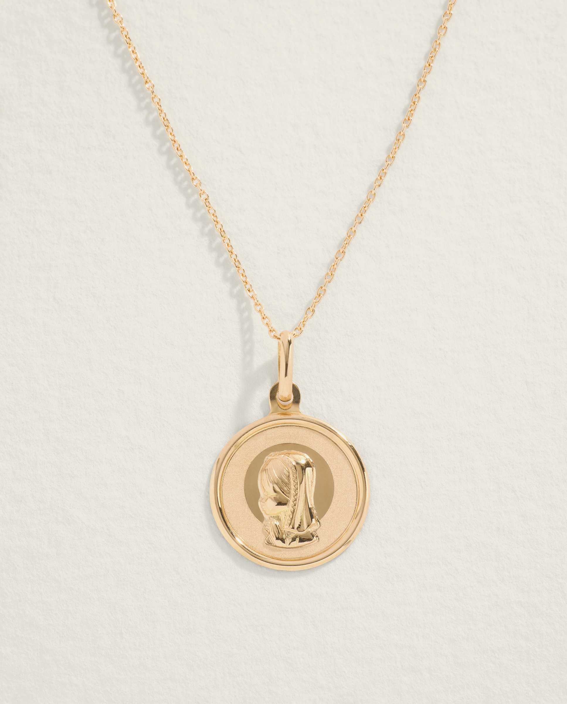 Medalla Virgen Niña - El Corte Inglés - Oro Oro-2