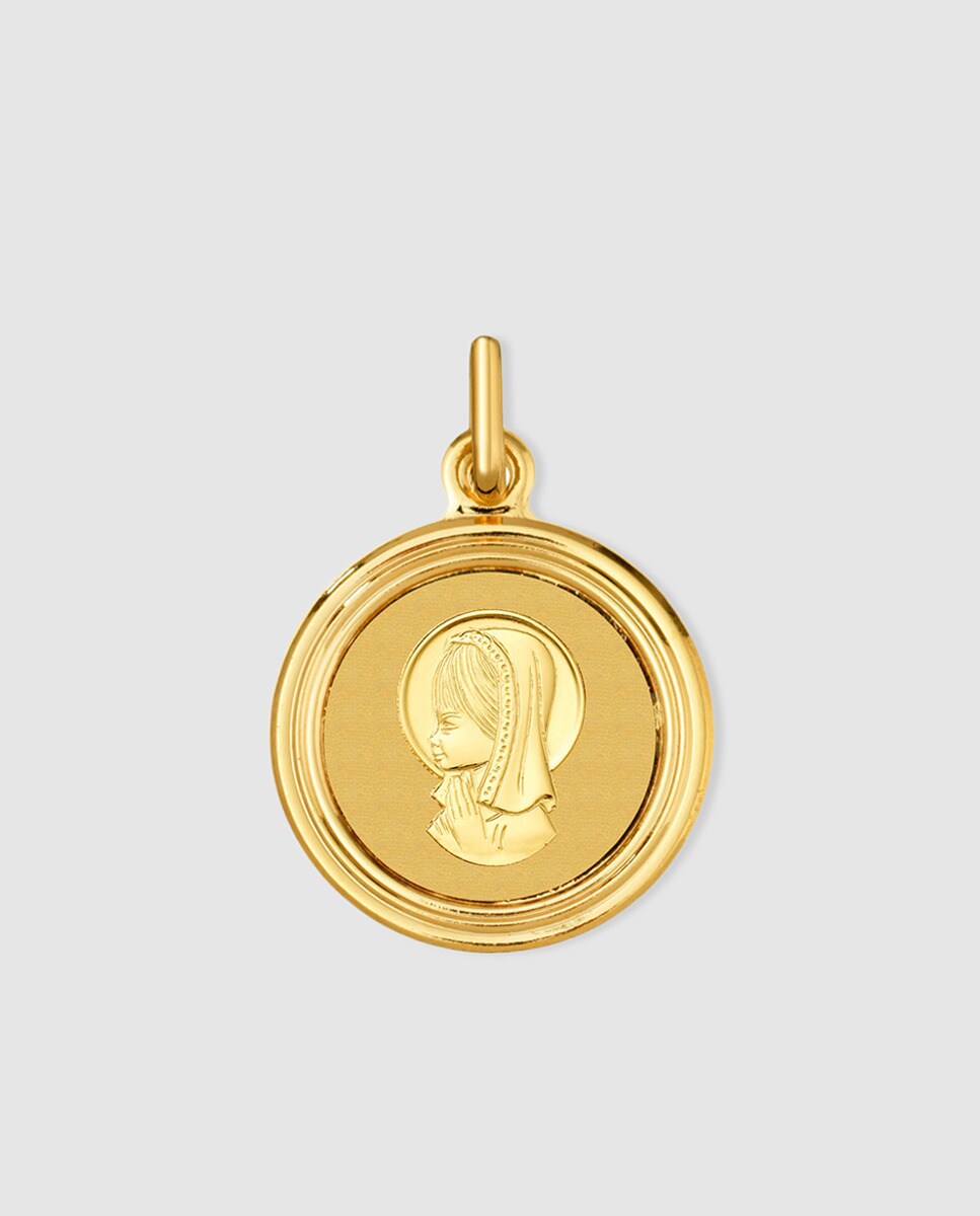 Imagen 0 de Medalla Virgen Niña Oro Oro