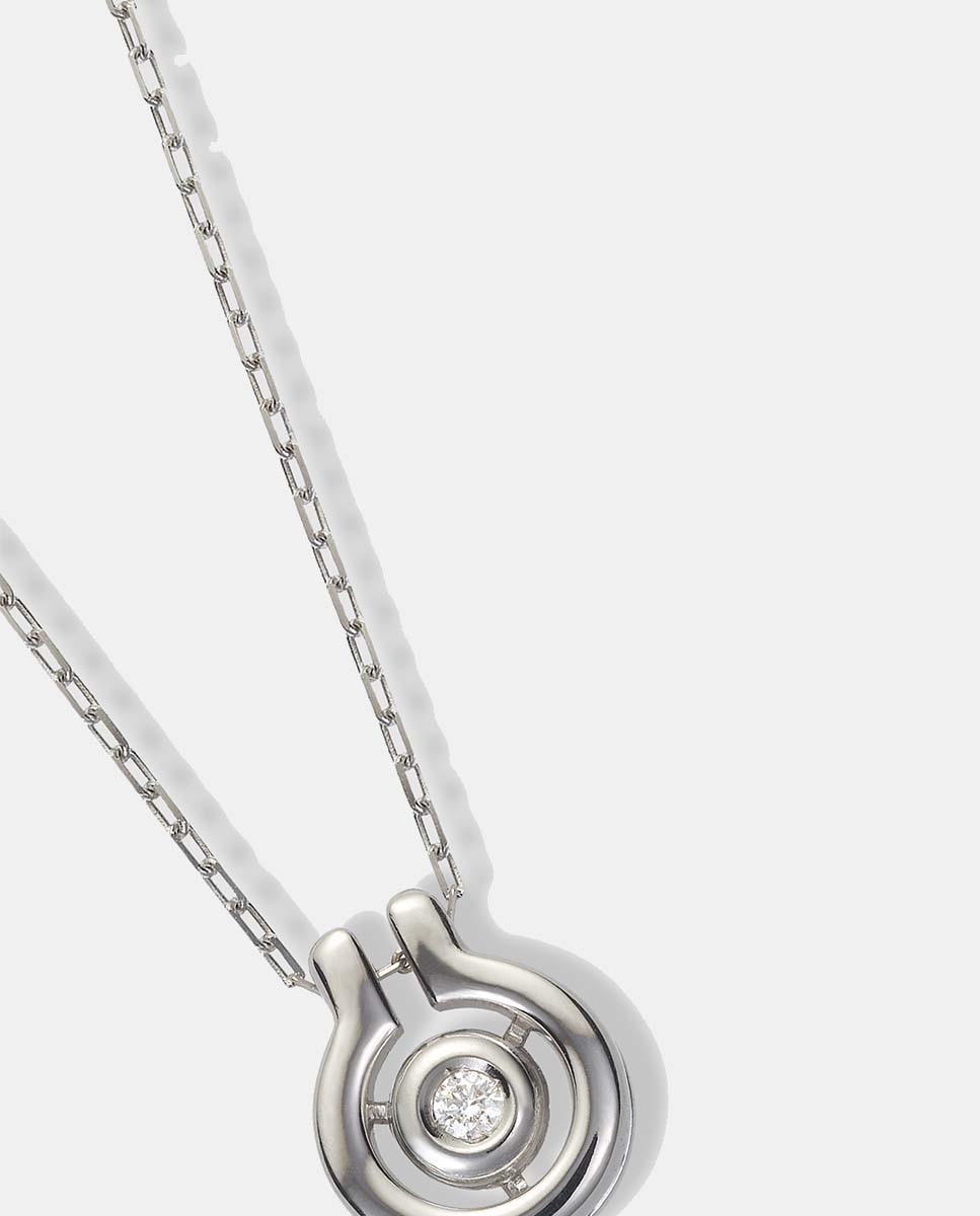 Colgante Mio de oro y diamante - El Corte Inglés - Blanco Blanco-3