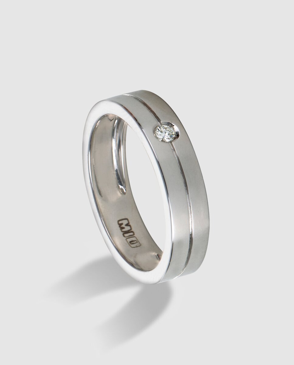 Anillo de oro Mio - El Corte Inglés - Blanco Blanco-1