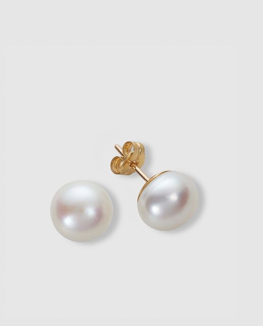 Pendientes Mio de oro con perlas cultivadas