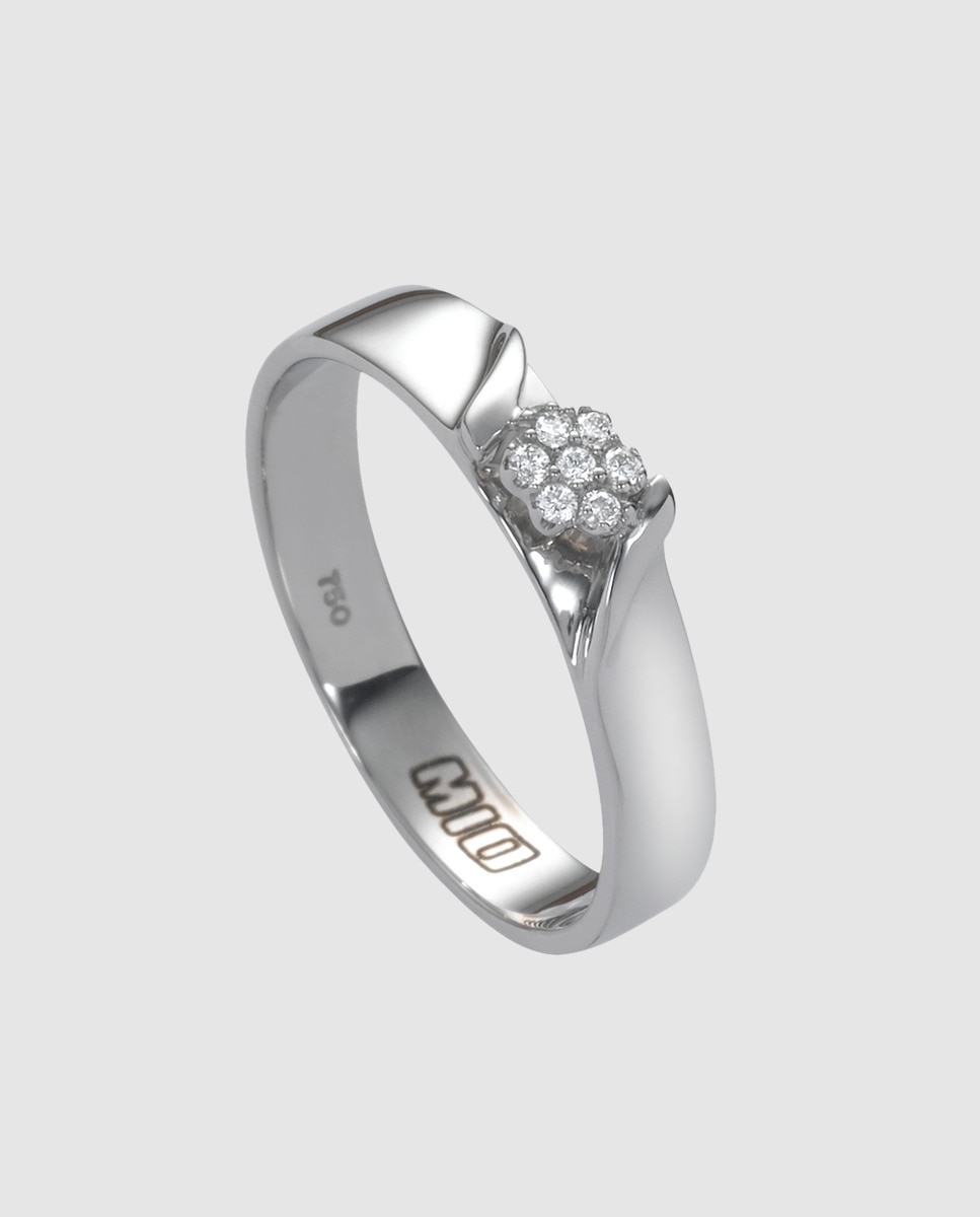 Imagem 0 de Anel de Ouro e Diamantes